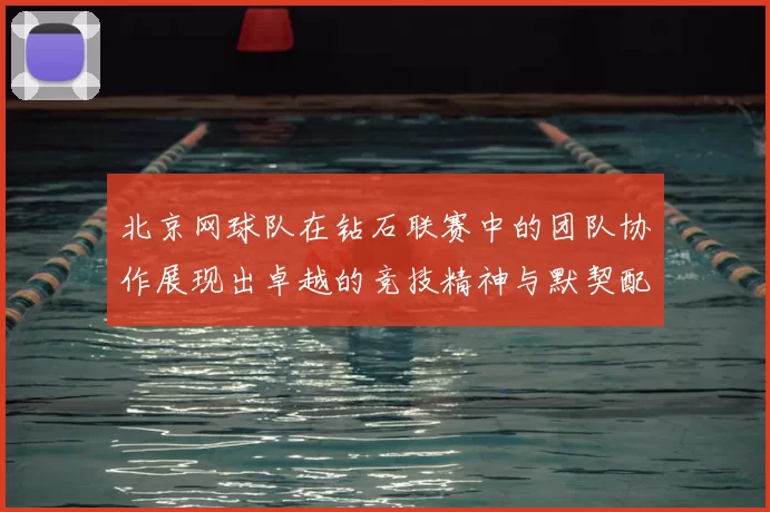 北京网球队在钻石联赛中的团队协作展现出卓越的竞技精神与默契配合